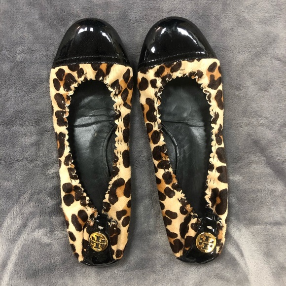 Tory Burch Shoes - Tory Burch Size 11 Leopard Flats